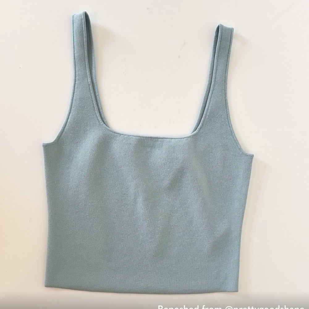 Vince Square Neck Tank Top